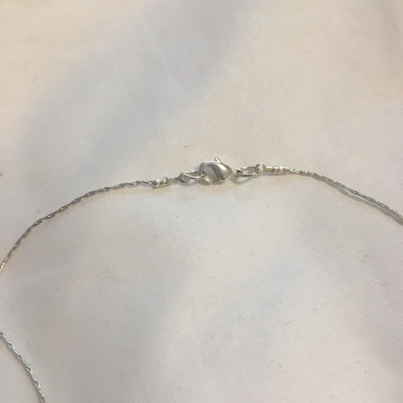 Gorgeous Handmade Peach Stone Dainty Necklace - Picture 4 of 6